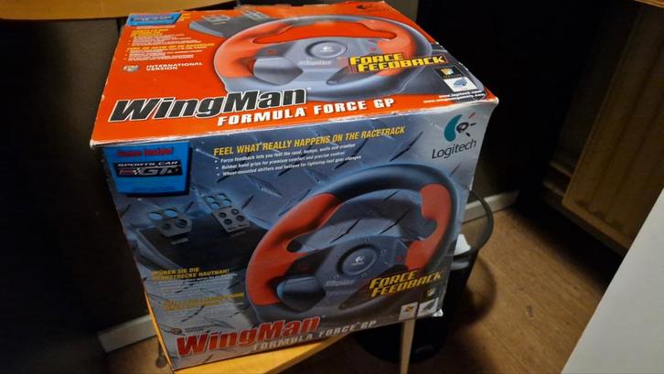 Logitech Wingman Formula Force GP XP., Spelcomputers en Games, Games | Pc, Gebruikt, Ophalen