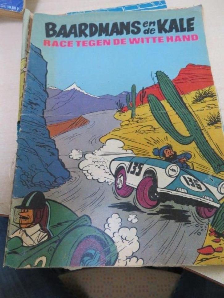 stripboekjes Baardmans en de Kale (uit Sjors) uniek! 6 stuks, Boeken, Stripboeken, Gelezen, Meerdere stripboeken, Verzenden