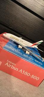 Emirates airbus a380-800 1op 400, Ophalen of Verzenden, Gebruikt, Schaalmodel