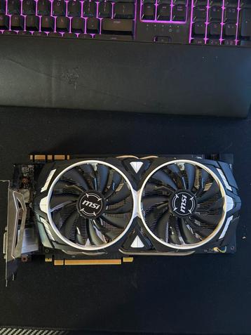 MSI GTX 1070 ARMOR - Goede Gaming Videokaart beschikbaar voor biedingen