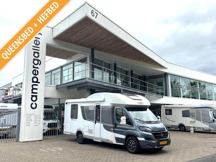 LMC Breezer 607 H QUEENSBED+HEFBED EURO6 ELEKTR FIETSDRAGER, Caravans en Kamperen, Campers, Bedrijf, tot en met 4, Half-integraal