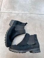STOERE ECHT LEREN BOOTS ZWARTE ENKELLAARZEN 39 BIJNA GRATIS, Zwart, Lage of Enkellaarzen, Ophalen of Verzenden, Zo goed als nieuw