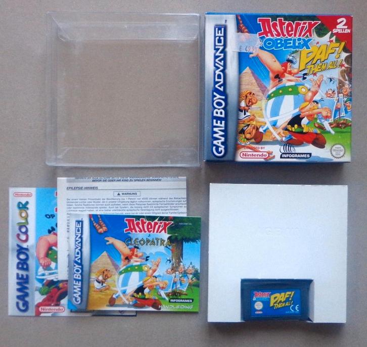 Asterix & Obelix PAF! Them All! voor de Gameboy Compleet, Spelcomputers en Games, Games | Nintendo Game Boy, Gebruikt, Avontuur en Actie