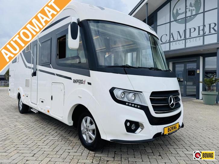 Rapido M66 BOMVOL Levelsysteem Omvormer Lithium Mercedes, Caravans en Kamperen, Campers, Bedrijf, tot en met 4, Integraal, Rapido