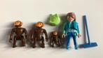 Playmobil zoo dierentuin setje verzorgen met apen, Kinderen en Baby's, Speelgoed | Playmobil, Ophalen, Zo goed als nieuw
