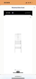 Wasmachine kast, Ophalen, 50 tot 100 cm, Zo goed als nieuw, Minder dan 100 cm