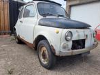 Oldtimer Fiat500 F met ronde teller met Duitse brief, Auto's, Wit, Handgeschakeld, Particulier, 2 cilinders