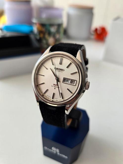 King Seiko 5626-7121 Suwa-Seikosha, Sieraden, Tassen en Uiterlijk, Horloges | Heren, Gebruikt, Seiko, Staal, Staal, Ophalen of Verzenden