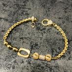 14 karaat gouden armband prachtig schakel, Sieraden, Tassen en Uiterlijk, Armbanden, Ophalen of Verzenden