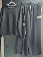 Nieuw 2delig pak zwart glitter 40 42 44, Kleding | Dames, Huispakken, Ophalen of Verzenden, Nieuw, Maat 42/44 (L), Zwart