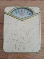 Vintage Borg personenweegschaal  uit de jaren 60, Gebruikt, Analoog, 100 kg of meer, Ophalen of Verzenden