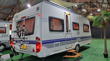 Hobby De Luxe 495 UK Voortent/Mover/Erker/Stapelbed beschikbaar voor biedingen