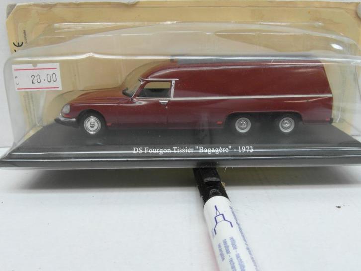 Citroen DS Fourgon "Tissier"  Bagagere  1973, Hobby en Vrije tijd, Modelauto's | 1:43, Nieuw, Auto, Overige merken, Ophalen of Verzenden