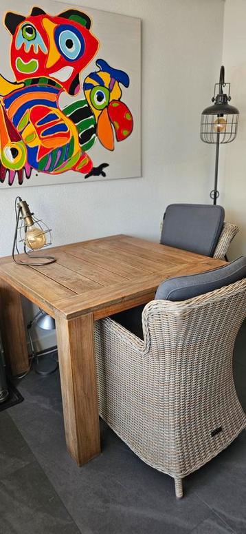 Tuintafel Rough-X incl. 4 stoelen beschikbaar voor biedingen