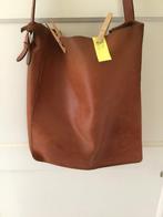 Tas leer cognac, Ophalen of Verzenden, Gebruikt, Bruin, Shopper