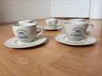 Claire Wilson’s COFFEE kop en schotels, Huis en Inrichting, Keuken | Servies, Ophalen of Verzenden, Zo goed als nieuw, Overige stijlen