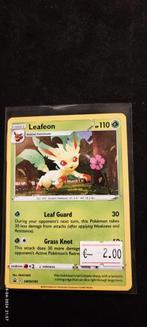 Leafeon promo swsh 191, Hobby en Vrije tijd, Verzamelkaartspellen | Pokémon, Ophalen of Verzenden, Losse kaart, Zo goed als nieuw