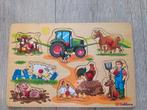Eichhorn Houten Puzzel - 9 Stukjes, Kinderen en Baby's, Speelgoed | Kinderpuzzels, 2 tot 4 jaar, Gebruikt, Ophalen of Verzenden