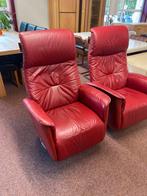Hjort Knudsen Relaxfauteuil - Comfortabel!, Huis en Inrichting, Fauteuils, Ophalen, Gebruikt, Leer, 75 tot 100 cm