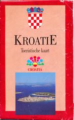 Toeristenkaart Kroatië Croatia uit de jaren '80, Boeken, Overige merken, Gelezen, Overige typen, Europa