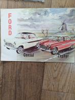 Ford consul en Zephyr brochure 1959, Ophalen of Verzenden, Ford, Ford