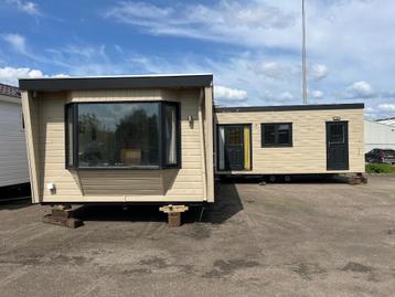 Ruim L-Chalet 10x3.8 / 6x3.8 3slp CV Dubbelglas Wintervast  beschikbaar voor biedingen