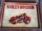 Harley - Davidson 3D houten kroegbord., Ophalen of Verzenden, Gebruikt, Reclamebord
