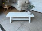 Steigerhouten tafel - salontafel - TV-kastje, Huis en Inrichting, Ophalen, Gebruikt, 100 tot 150 cm, Minder dan 100 cm