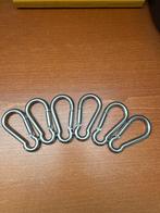 Zware Haken - Set van 6, Ophalen of Verzenden, Gebruikt, Rvs, Overige typen