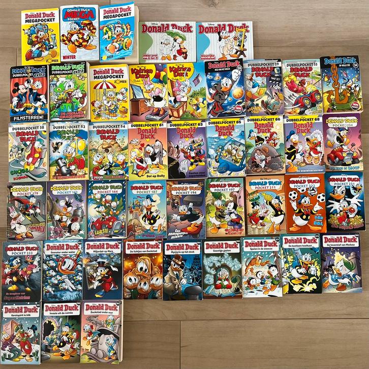 Donald Duck pockets, Boeken, Stripboeken, Gelezen, Meerdere stripboeken, Ophalen