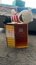 Borre boeken heel de doos + Borre knuffel €8, Ophalen, Zo goed als nieuw
