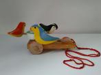 vintage houten trekdier jaren 50/60, Antiek en Kunst, Ophalen of Verzenden