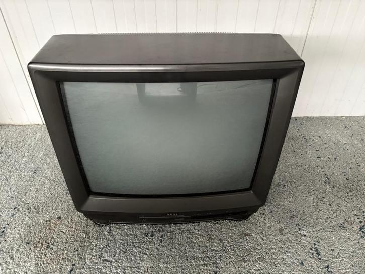 Akai 21 Inch CRT tv, Audio, Tv en Foto, Vintage Televisies, Gebruikt, 40 tot 60 cm, Overige merken, Ophalen of Verzenden