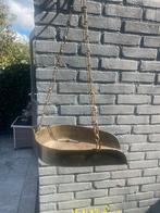 Koperen hangende plantenbak met ketting, Antiek en Kunst, Antiek | Koper en Brons, Ophalen of Verzenden, Koper