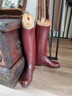 ANTIEKE FRANSE RIJLAARZEN met houten mal, Ophalen of Verzenden