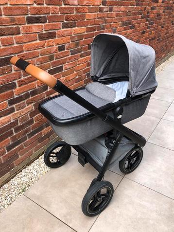 Dubatti kinderwagen 2 in 1 grey melange Incl accessoires  beschikbaar voor biedingen