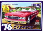 '76 Chevrolet Caprice met Trailer, 1/25, MPC, Modelbouw Kit, Overige merken, MPC, Auto, .