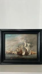 Maritiem olieverfschilderij op paneel, Antiek en Kunst, Ophalen