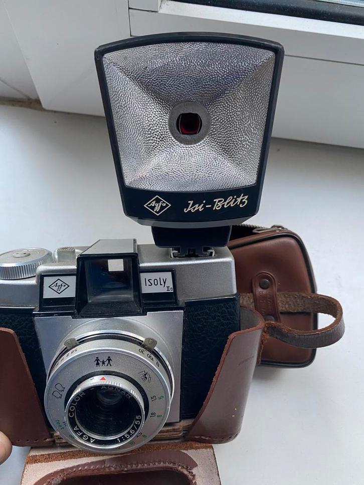 Agfa isoly 3, Audio, Tv en Foto, Fotocamera's Analoog, Zo goed als nieuw, Compact, Overige Merken, Ophalen of Verzenden