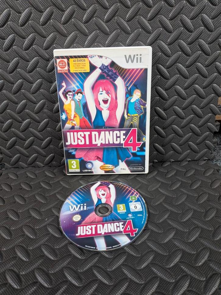Wii Just Dance 4 - Dansplezier voor de Wii!, Spelcomputers en Games, Games | Overige, Gebruikt, Muziek, 3 spelers of meer, Vanaf 3 jaar