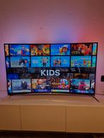 PHILIPS AMBILIGHT SMART TV ANDROID 4K UHD 55 INCH CURVED, Philips, 50 Hz, Ophalen of Verzenden, Zo goed als nieuw