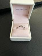 Diamond Point Ring. Mt 56. 14 karaat witgoud, Sieraden, Tassen en Uiterlijk, Ringen, Ophalen, Wit, Zo goed als nieuw, 17 tot 18