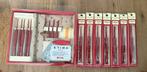 Tulip Etimo Red haaknaalden set softgrip, Ophalen of Verzenden, Nieuw, Haken, Naald