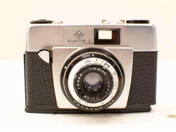 Agfa Silette 1 fototoestel 37870, Audio, Tv en Foto, Fotocamera's Analoog, Gebruikt, Compact, Overige Merken, Ophalen of Verzenden
