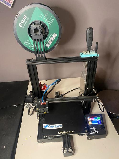 Creality ender 3 met upgrades, Computers en Software, 3D Printers, Gebruikt, Ophalen