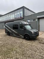 Camper Volkswagen Crafter 46 2.0 TDI L4H3, Auto's, Bestelauto's, Euro 5, Zwart, 4 cilinders, Volkswagen
