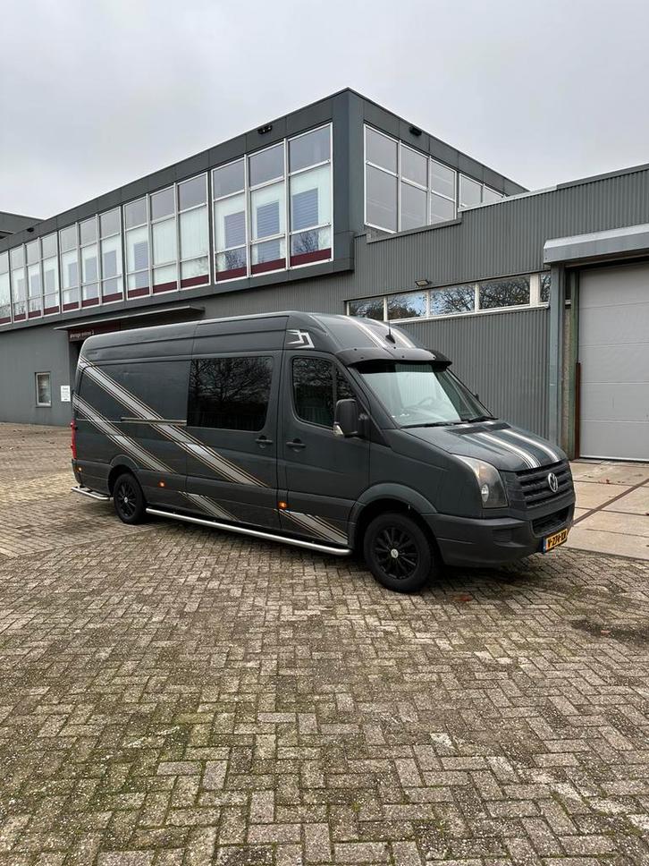 Camper Volkswagen Crafter 46 2.0 TDI L4H3, Auto's, Bestelauto's, Particulier, Volkswagen, Diesel, Euro 5, Handgeschakeld, Geïmporteerd