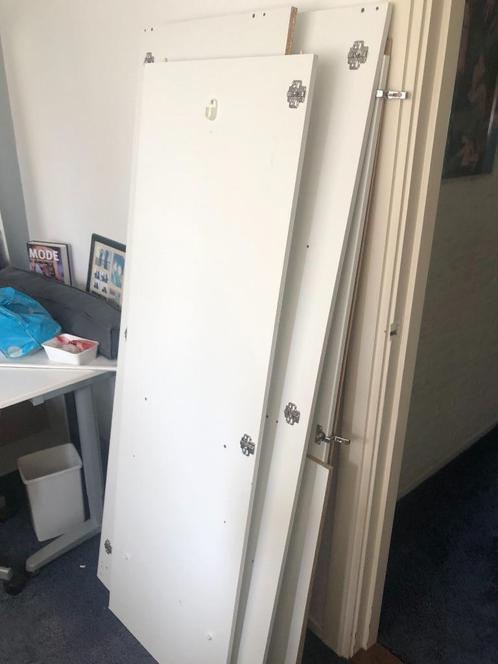 Ikea Kleppstad linnenkast wit., Huis en Inrichting, Kasten | Kledingkasten, Gebruikt, 150 tot 200 cm, 100 tot 150 cm, 50 tot 75 cm
