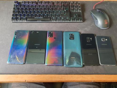 Partij telefoons Android, Telecommunicatie, Mobiele telefoons | Overige merken, Zo goed als nieuw, Zonder abonnement, Zonder simlock