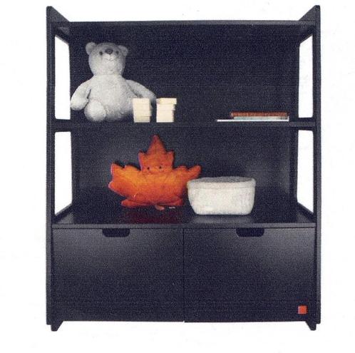 Ukkepuk - Montessori speelgoedkast STERK - in ZWART en WIT, Kinderen en Baby's, Kinderkamer | Commodes en Kasten, Nieuw, Kast